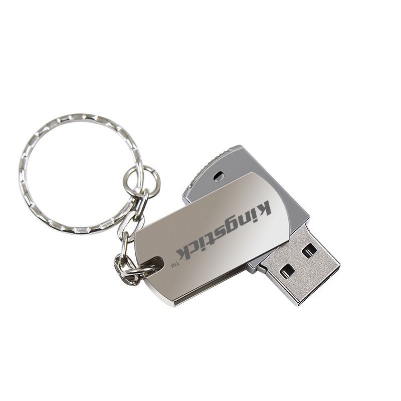 Metal rotary U-disk 2019 new portable fashion metal rotary customizable wholesale U-disk 