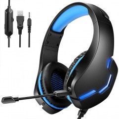 Cross border popular J10 wired headset computer ga...