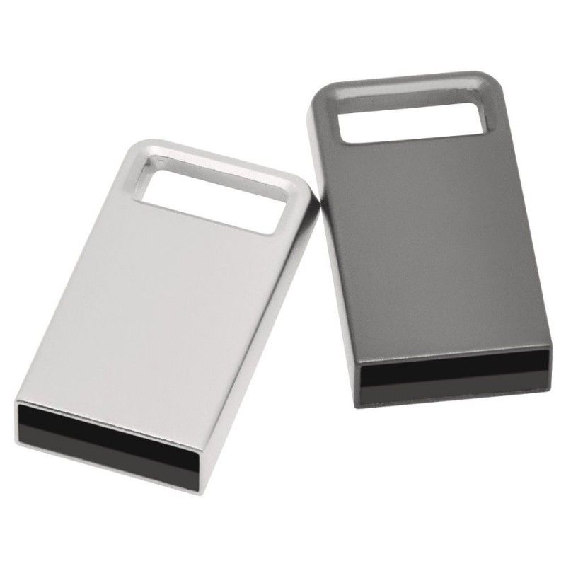 Mini Metal U-disk custom Keychain metal U-disk logo laser engraving U-disk 