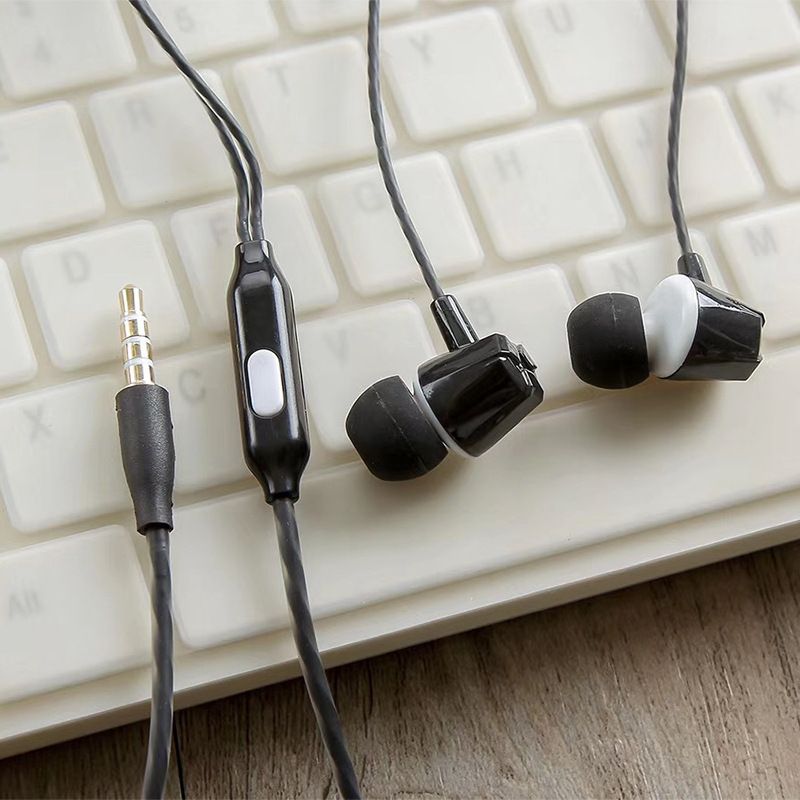 New cs-164 cable multi-color high quality 3.5mm general wire control student music earphone manufacturer wholesale 
