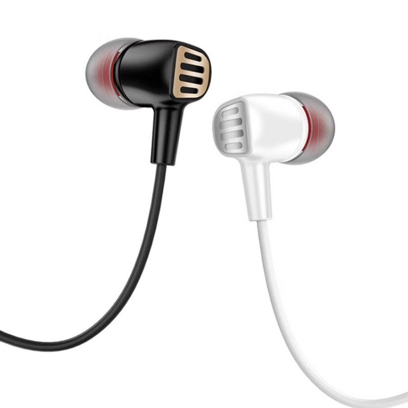 Ysk-103 exquisite carton packaging in ear tuning earphone student sports game high quality remote control earphone 
