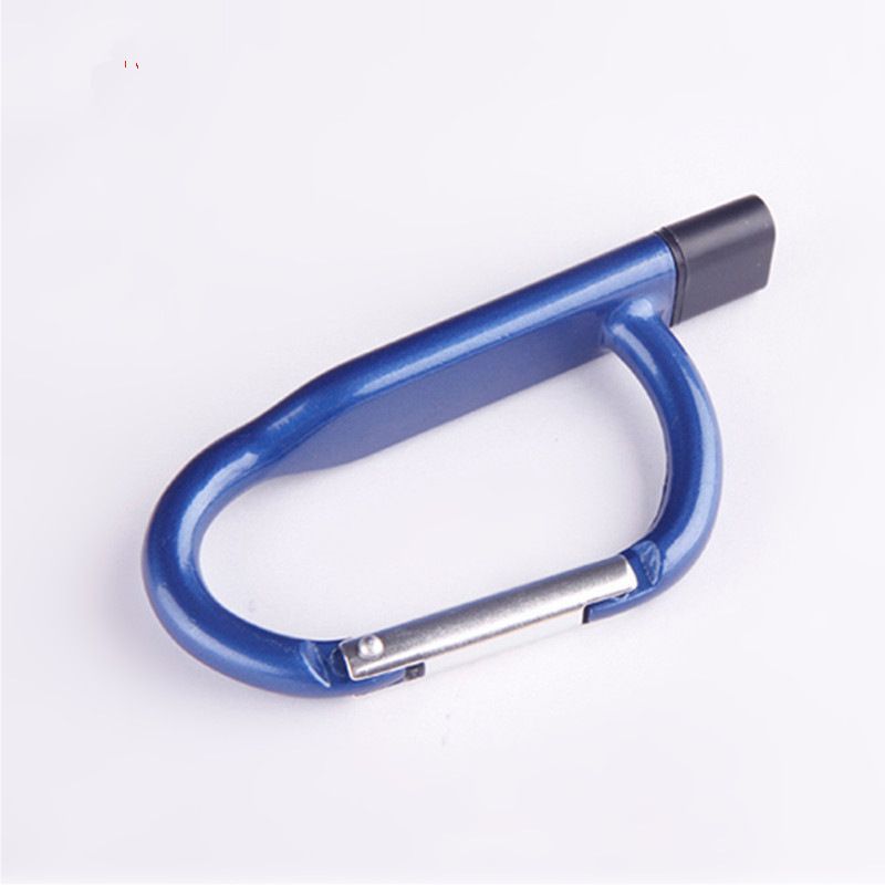 Metal mountaineering buckle U-disk 2019 new U-disk customized design can be wholesale printed logo mountaineering supporting U-disk 