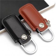 [leather case U disk] customized and printed logo ...