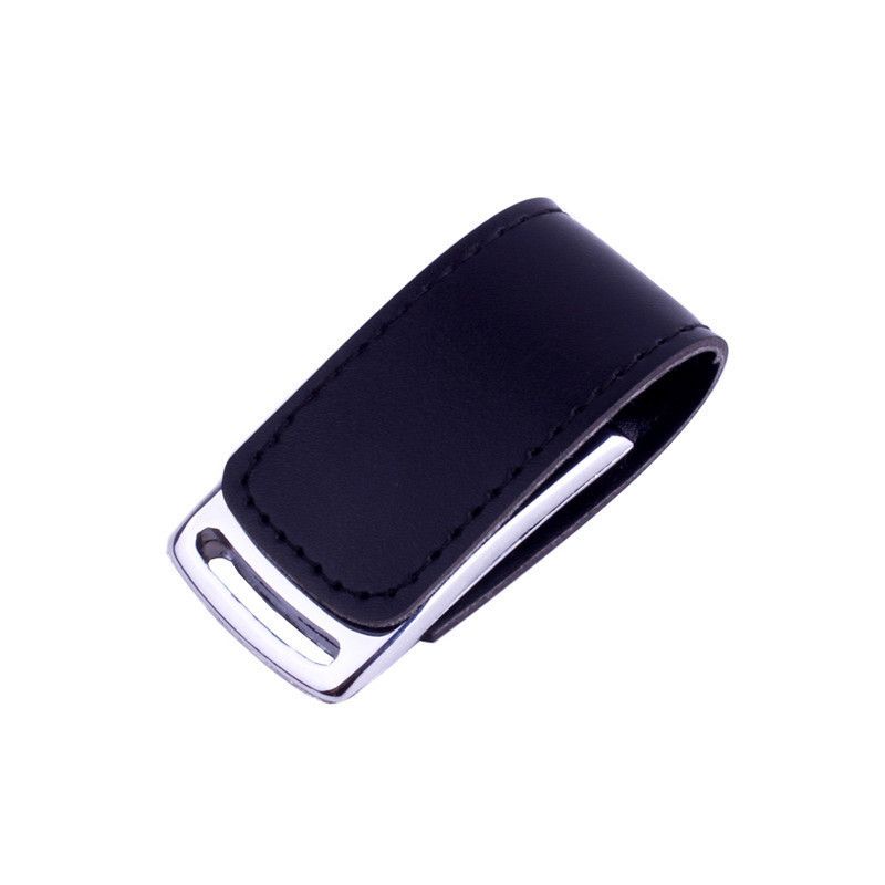 [leather case U-disk] manufacturer customized logo leather case U-disk USB high speed waterproof car leather case U-disk 