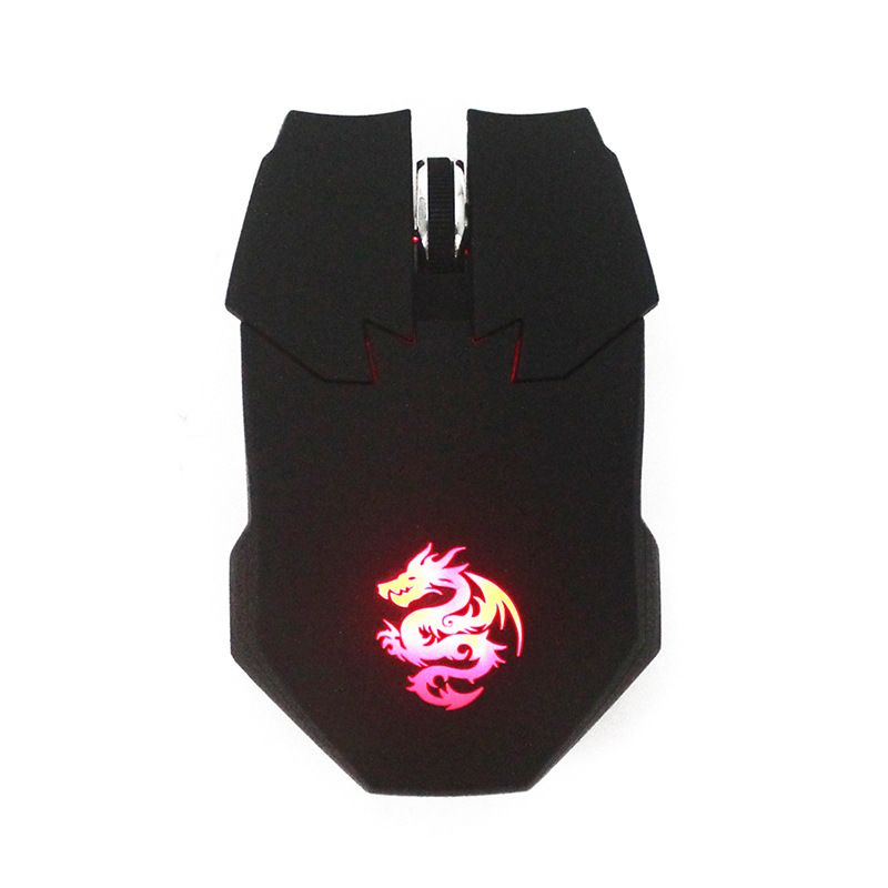 V10 transparent 3-button wireless photoelectric mouse desktop laptop Business Office transparent self mold mouse 