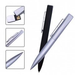 High grade U-disk pen customized key chain metal U...
