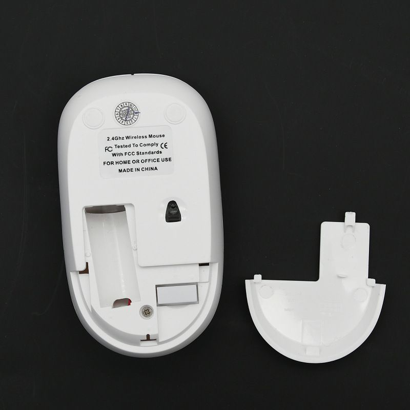 Wireless 2.4G white mouse customization Series wholesale, batch OEM customization 