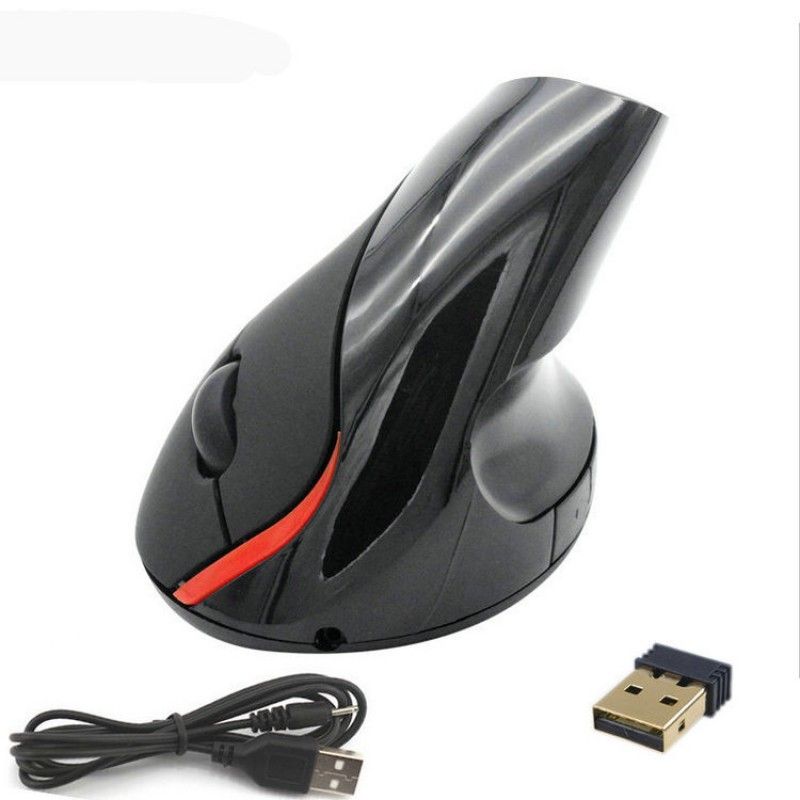 Wireless charging vertical mouse healthy vertical ergonomics 5-button hand holding desktop mouse gift wholesale 