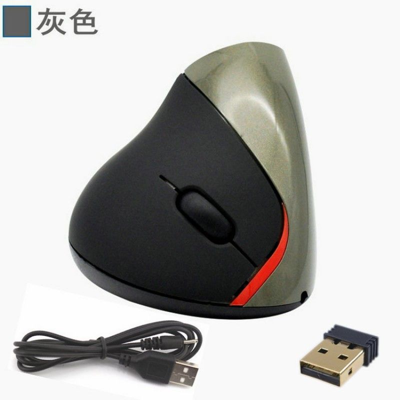 Wireless charging vertical mouse healthy vertical ergonomics 5-button hand holding desktop mouse gift wholesale 