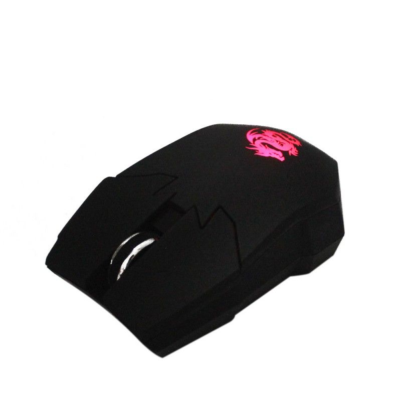 V10 transparent 3-button wireless photoelectric mouse desktop laptop Business Office transparent self mold mouse 