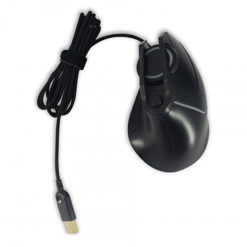 New vertical mouse wired anti mouse hand upright mouse luminous computer wired mouse manufacturer customized 