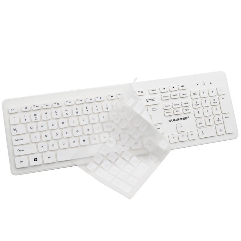 Universal USB interface wired waterproof chocolate keyboard for notebook computer 