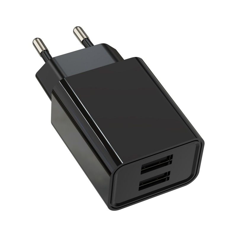 3C certification Dual Port USB mobile phone charger 5000m certification standard mobile phone flat universal fast charging head