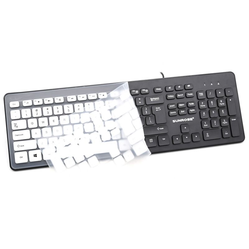 Universal USB interface wired waterproof chocolate keyboard for notebook computer 