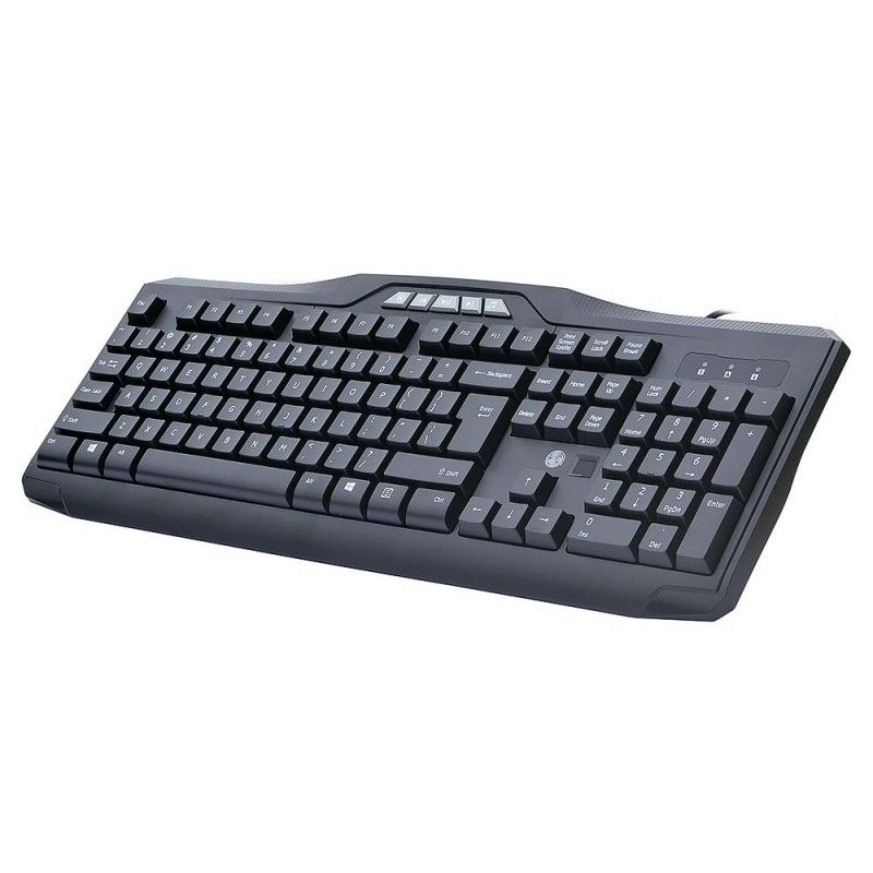 Fingerprint login keyboard fingerprint password free USB multimedia keyboard 