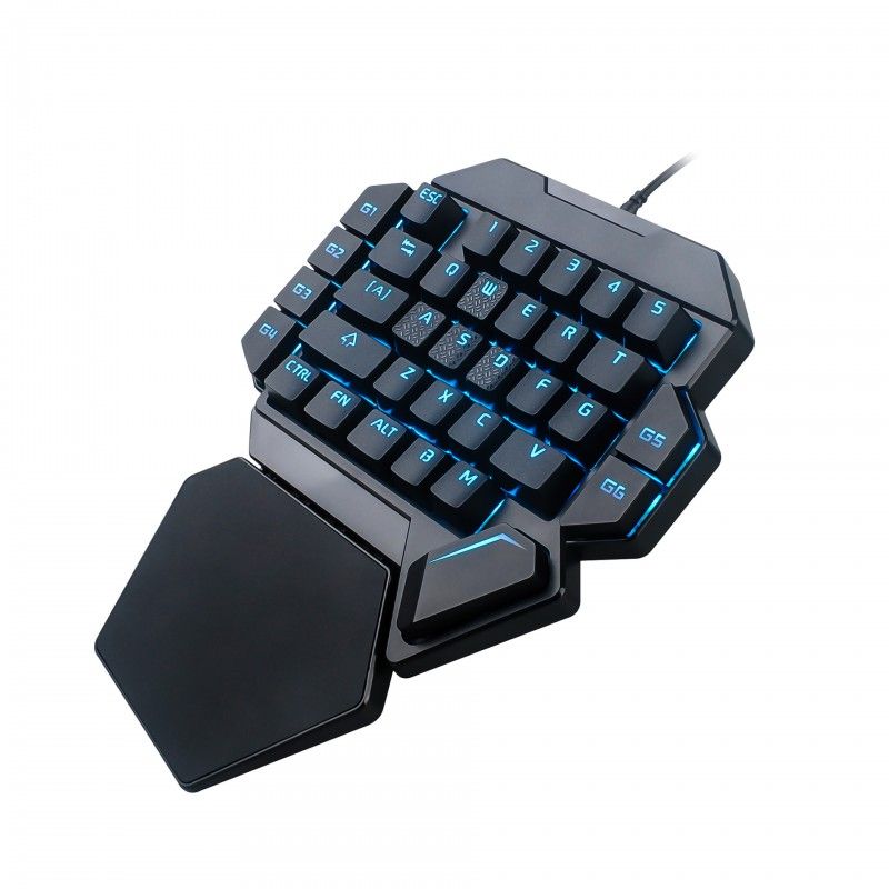 Direct sale K50 game real mechanical keyboard throne special one handed keyboard hand tour keyboard eat chicken