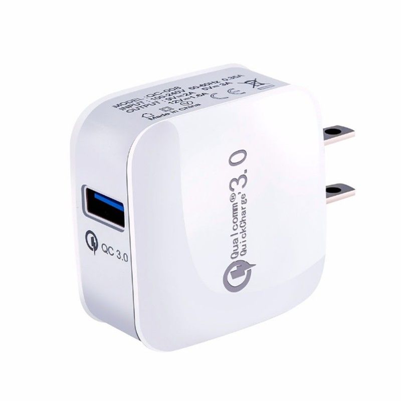 Bread European and American mobile phone travel charger qc3.0 fast charging head qc3.0 fast charging charger