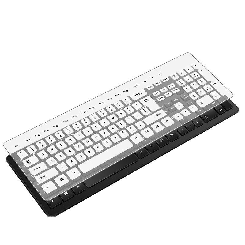 Universal USB interface wired waterproof chocolate keyboard for notebook computer 