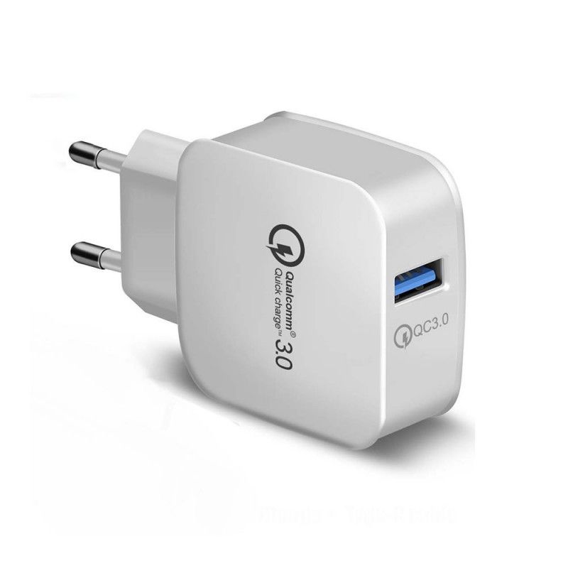 Bread European and American mobile phone travel charger qc3.0 fast charging head qc3.0 fast charging charger