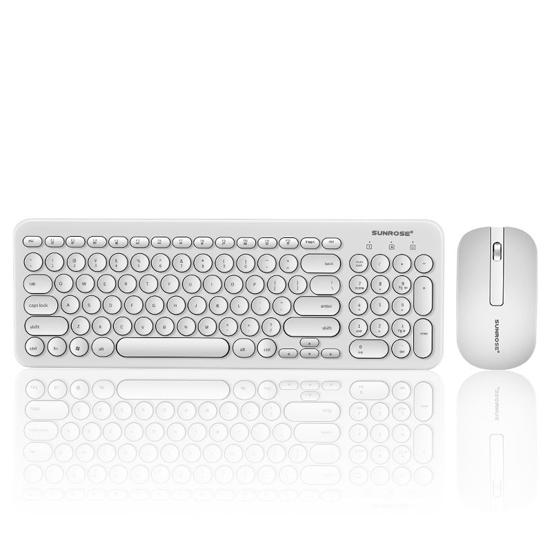 T85 wireless keyboard and mouse set colorful keyboard and mouse set desktop notebook universal set 