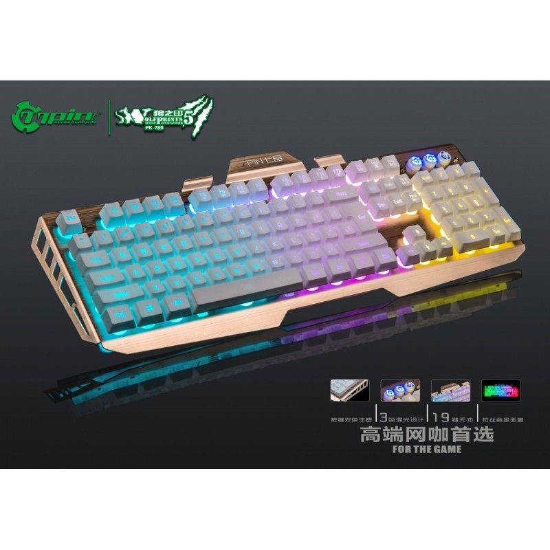 Factory direct supply pk780 desktop laptop office keyboard hero League lol Jedi survival game keyboard