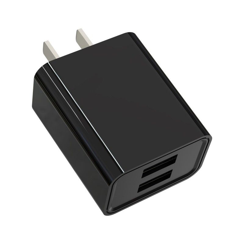 3C certification Dual Port USB mobile phone charger 5000m certification standard mobile phone flat universal fast charging head