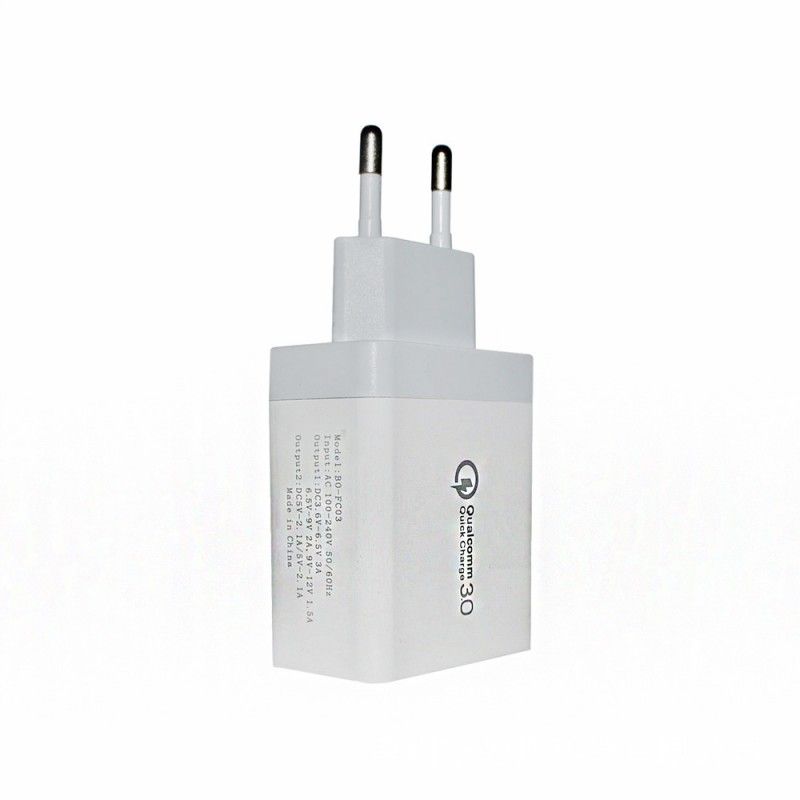 3usb mobile phone charger 5v2.4a fast charging adapter European standard American Standard for Xiaomi Android qc3.0 charging head