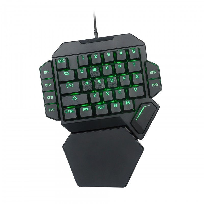 Direct sale K50 game real mechanical keyboard throne special one handed keyboard hand tour keyboard eat chicken