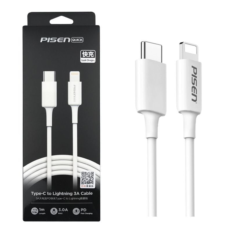 3A Apple data line high current pdtype ctolightning charging line fast charging line
