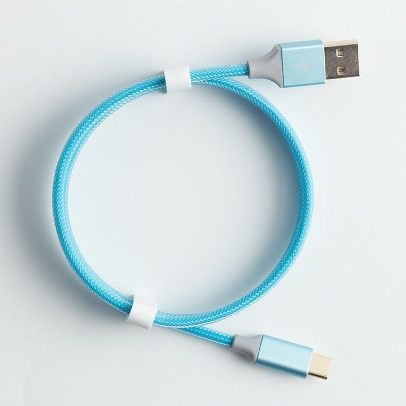 Double blind insertion double fishing net braided data cable mobile phone charging cable digital equipment power cable support fast charging