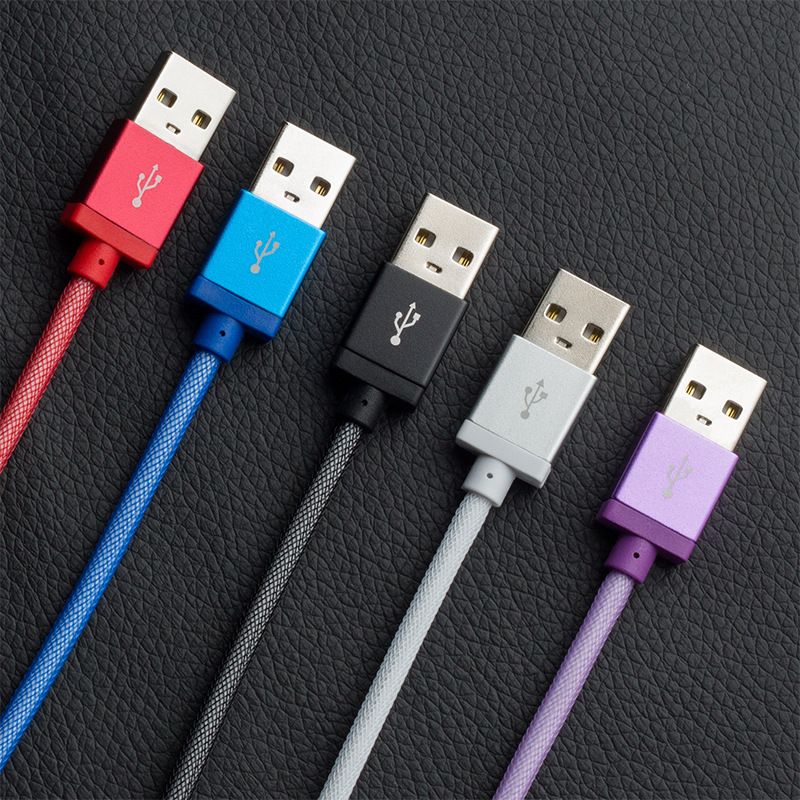Fishing net braided data cable type-C charging cab...