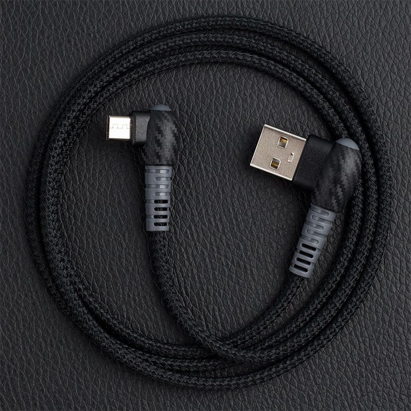Amazon quick buy elbow data cable for Apple Android type power cable