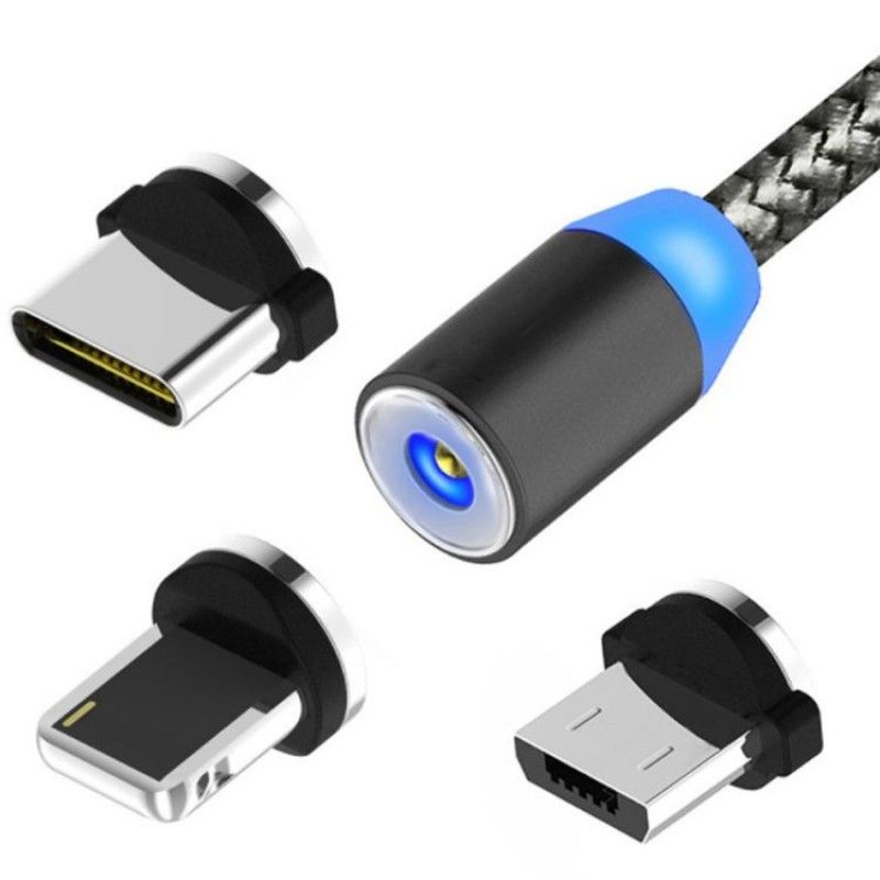 The 360 tiktok data line is used in apple Android blind magnet magnet mobile phone charging line.
