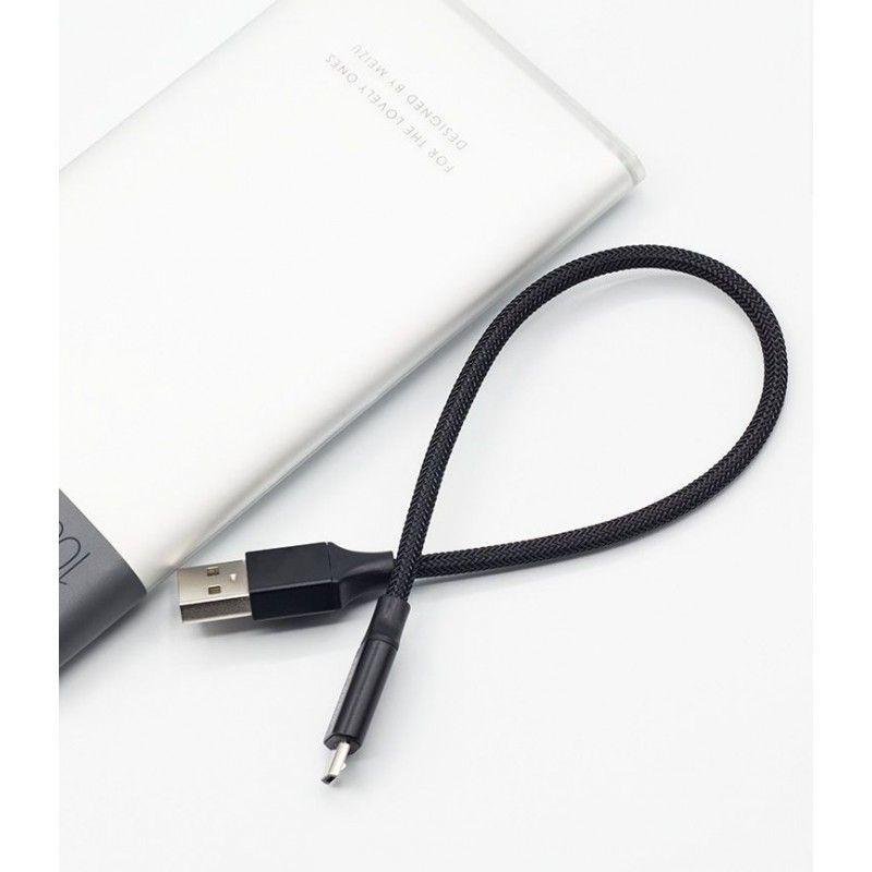 Power bank data cable data cable short line fishing net LETV type-C Android mobile power portable charging cable