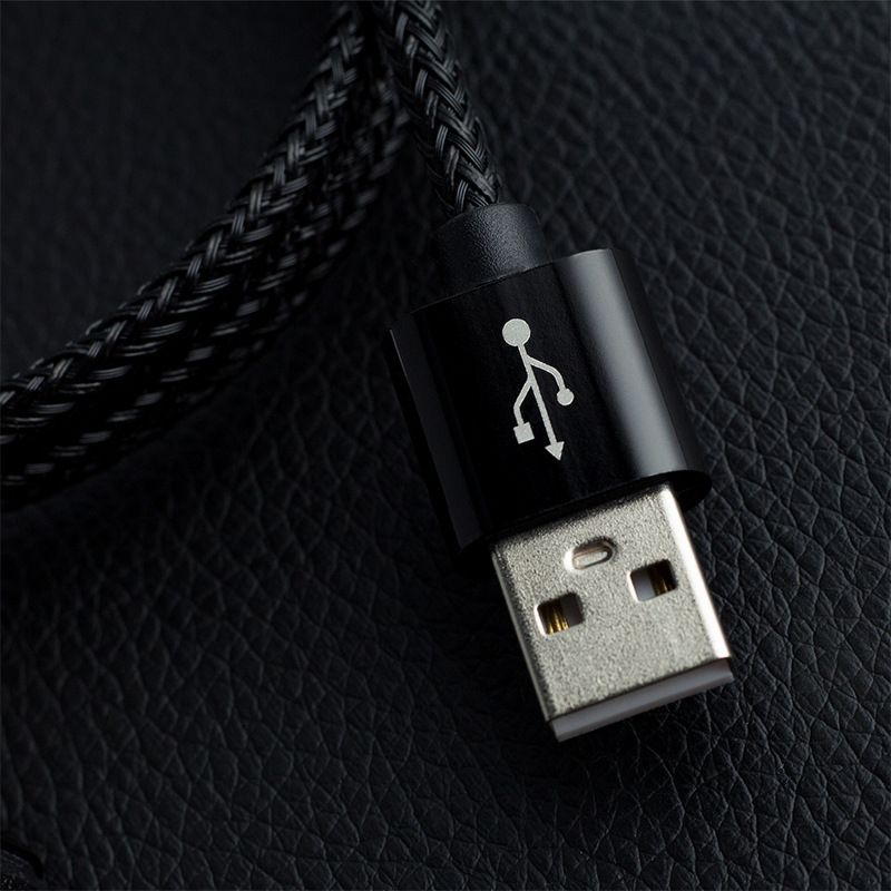 Hemp rope weaving is suitable for Apple Android type fast charging power cable, mobile phone charging cable 1m 2m 3M data cable