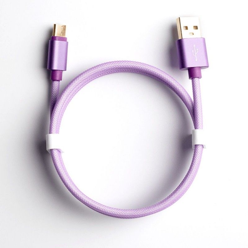 Data cable a new gold plated woven fishing net charging cable for Apple type-C Android charging cable