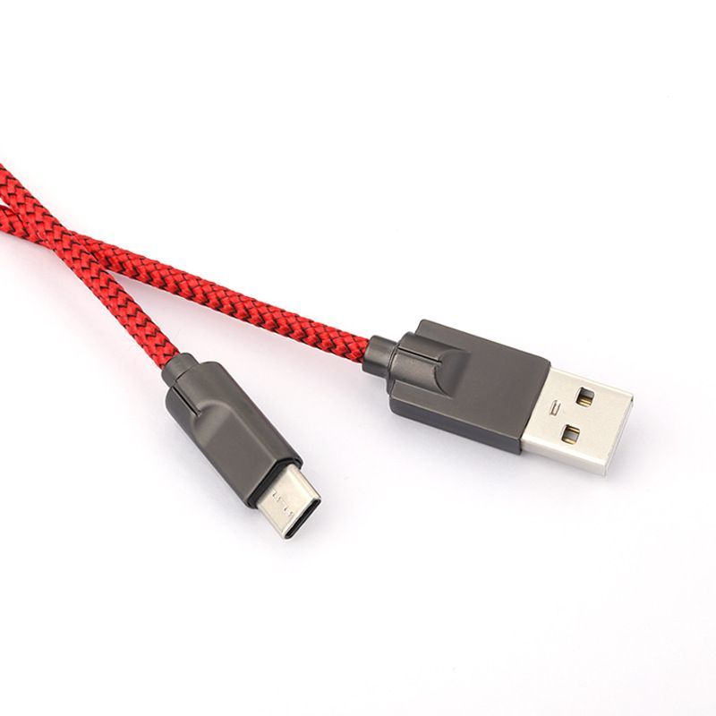 Cross border zinc alloy data cable for Apple Android type-C mobile phone charging cable USB power cable customization