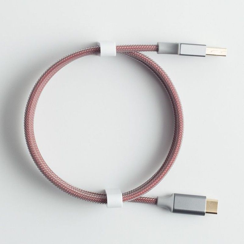 Double blind insertion double fishing net braided data cable mobile phone charging cable digital equipment power cable support fast charging