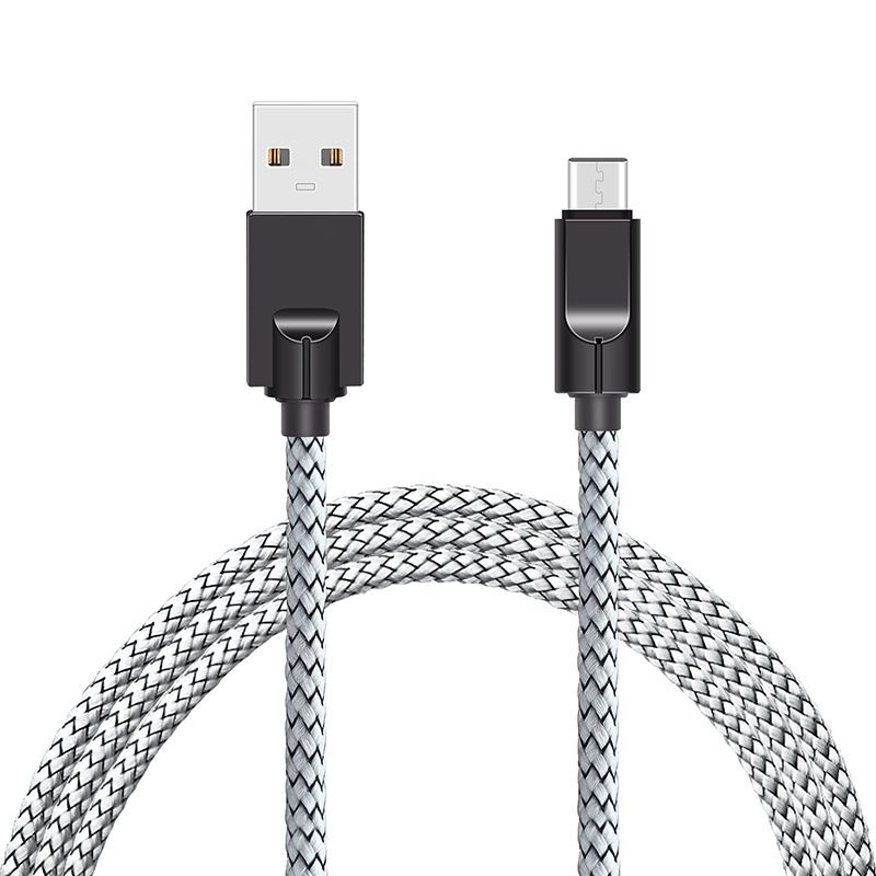Cross border zinc alloy data cable for Apple Andro...
