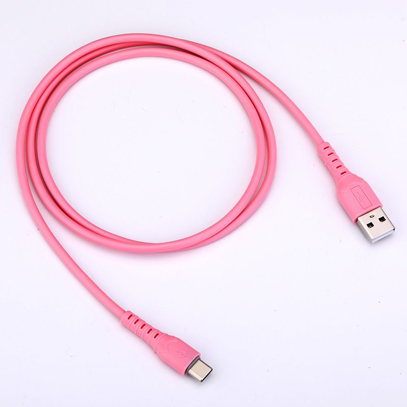 Antifreezing liquid silicone USB data cable skin s...