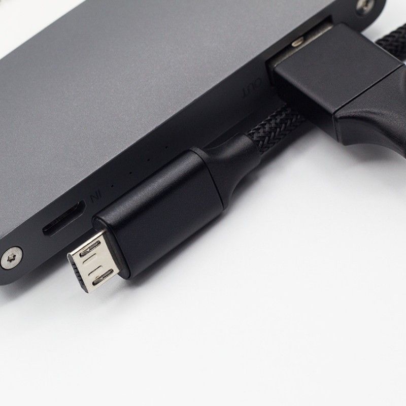 20cm power bank charging line is suitable for Apple Huawei Android type-C mobile power supply short line data line