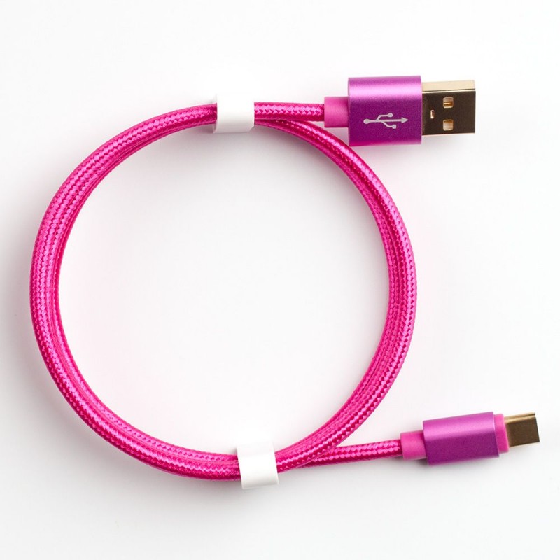 Gold Plated Nylon Braided data cable type cmicrousb data cable can be customized for Apple