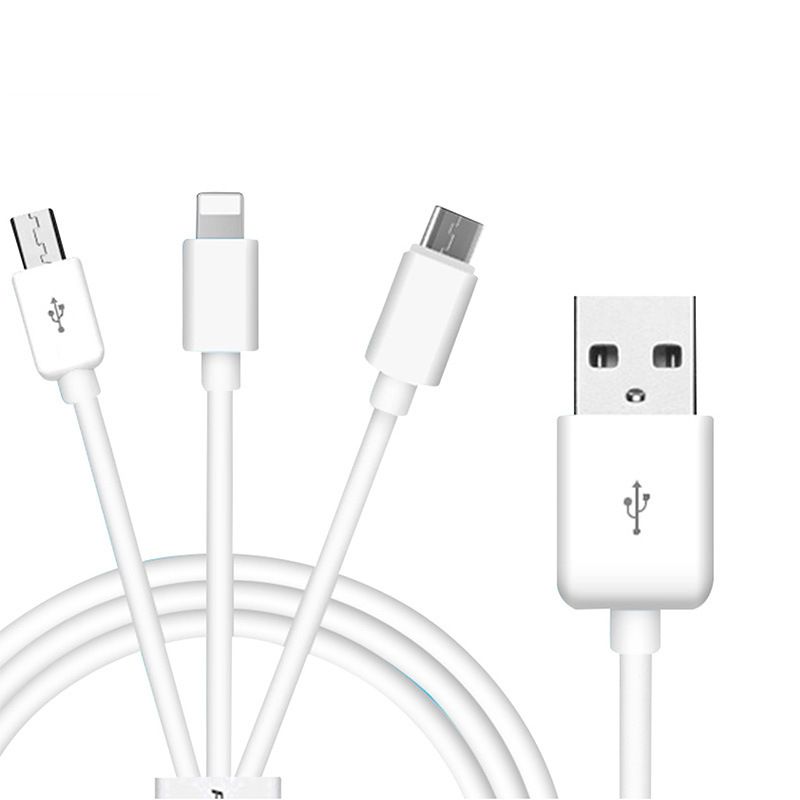 Three in one data cable Android type-c5s / 6S / 7 ...
