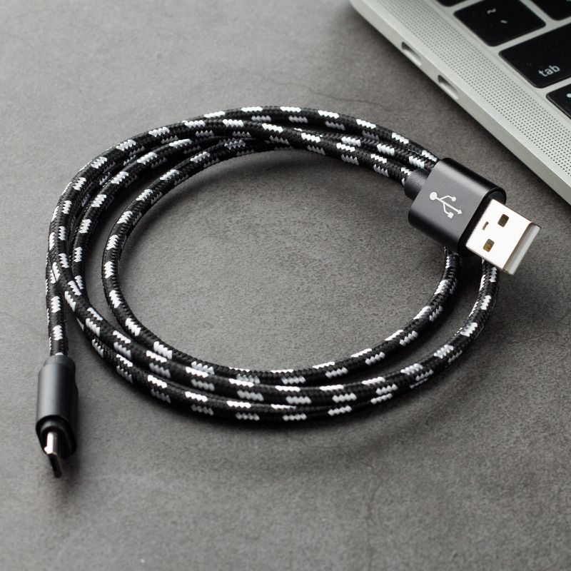 Dragon weave data cable is suitable for Apple mobi...