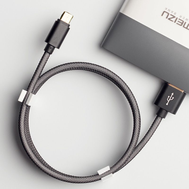 Data cable a new gold plated woven fishing net charging cable for Apple type-C Android charging cable
