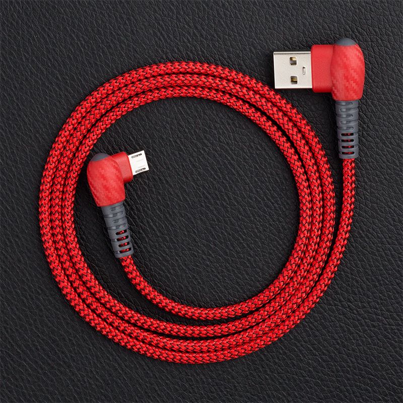 Amazon quick buy elbow data cable for Apple Androi...