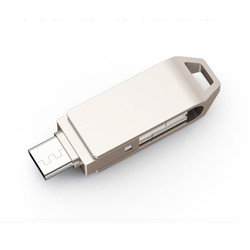 Tpye-c mobile phone U disk / usb3 0 three in one Android typec metal U disk 32GB gift U disk 