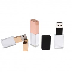 Manufacturer direct selling crystal USB flash disk...