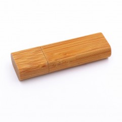 [popular] wooden USB flash disk wholesale logo bus...
