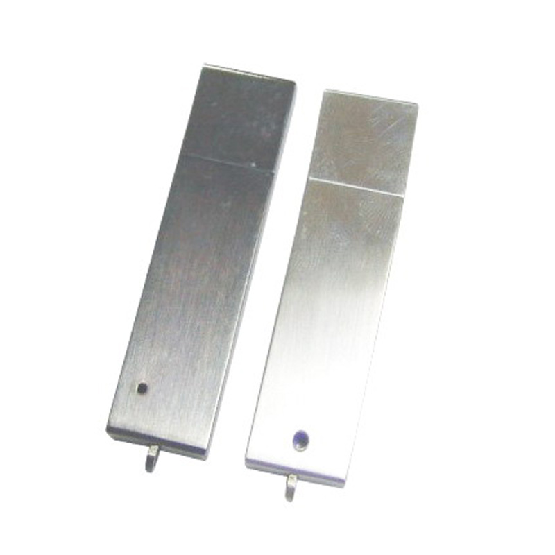Factory wholesale metal U-disk 8g16g32g64g lock screw with cover stainless steel U-disk engraving logo